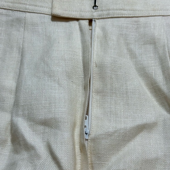 Women’s Vintage Brooks Brothers Pure Irish Linen Pencil Skirt size 8 Back Zip - Picture 5 of 8